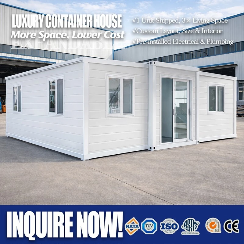 Modular Expandable Container House 20ft 40ft Prefab Folding Model MH-2040 1
