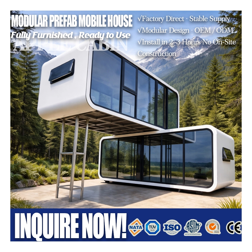 Cabaña portátil para alojamiento en complejos turísticos HS-R01 1