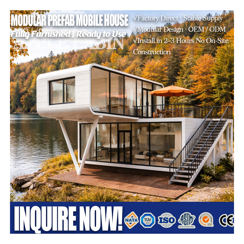 Custom Homestay Cabin Prefabricated HS-C01 1