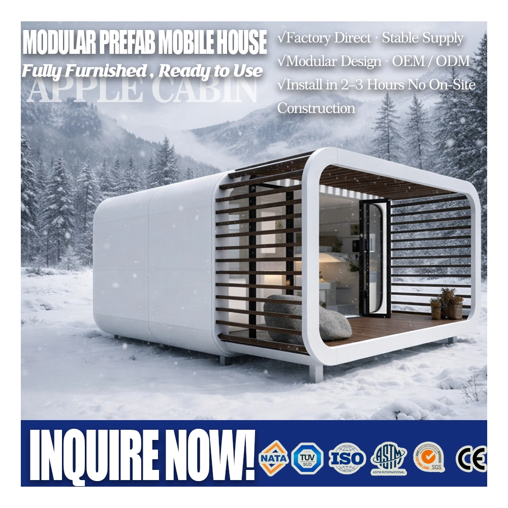 Cabaña prefabricada modular tipo casa de huéspedes HS20 1