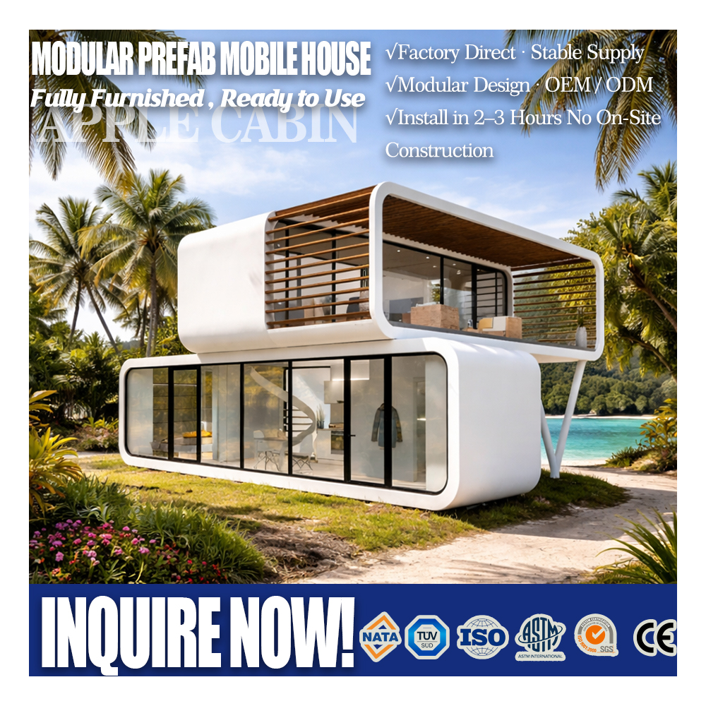 Bâtiment modulaire CC-M01 pour café-conteneur 1