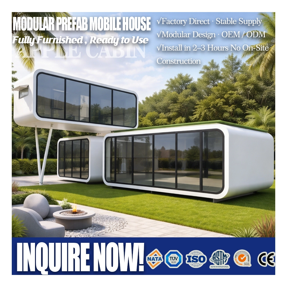 Tienda portátil con estructura de acero tipo contenedor CS-P01 1