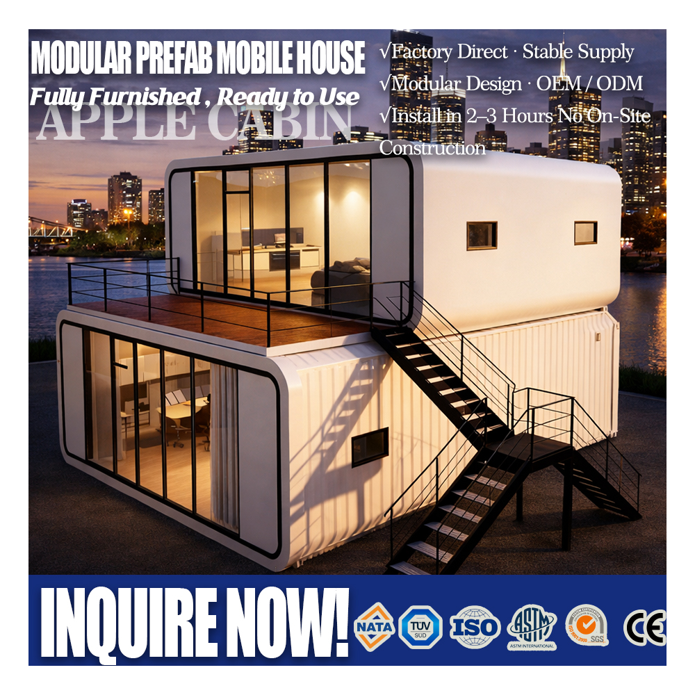 Cabine mobile modulaire en acier MC-S01 1