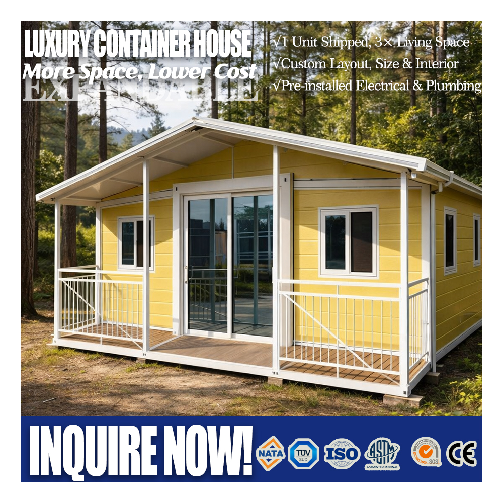 Cabine préfabriquée de luxe sur mesure CC-L01 1