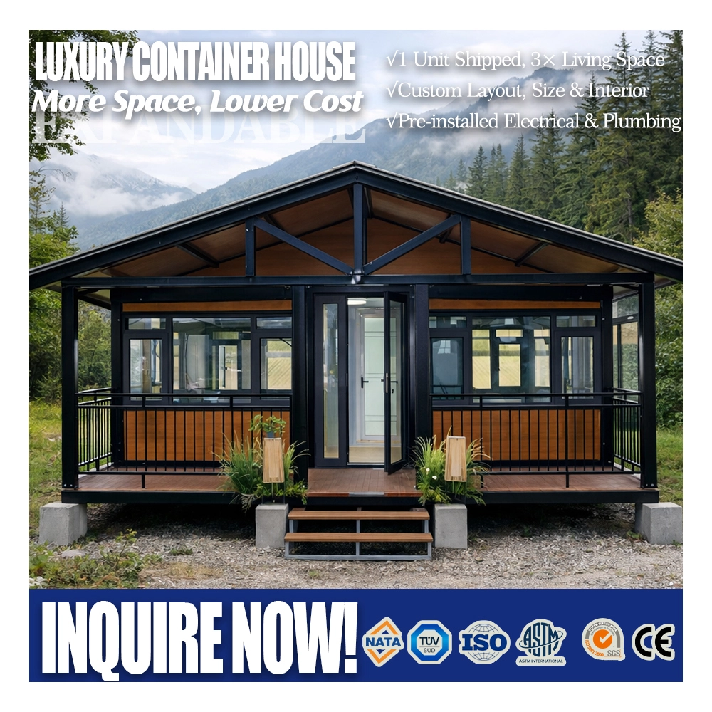 Villa prefabricada de acero ligero LSV-01 1