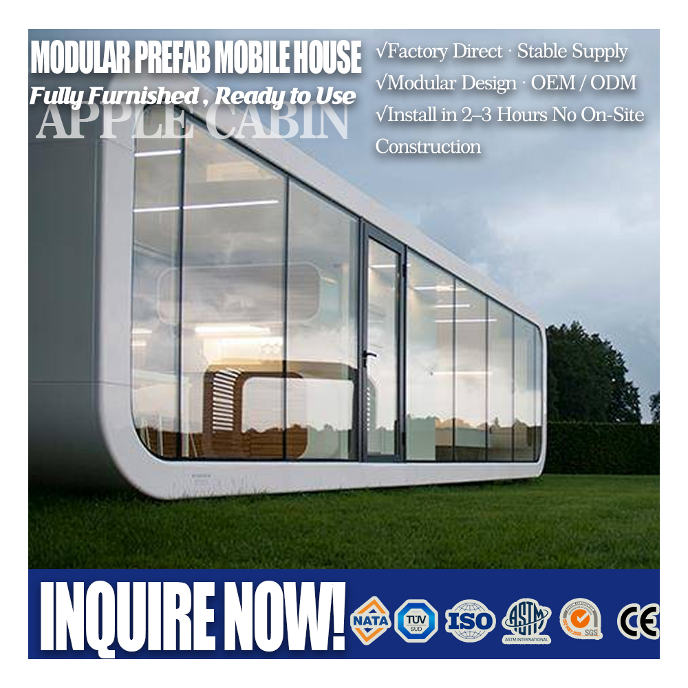 Maison conteneur préfabriquée modulaire de 20 pieds C20-M01 1