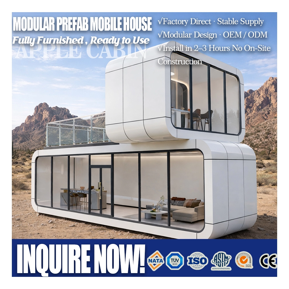 Bâtiment modulaire de cabine personnalisée CC-M01 1