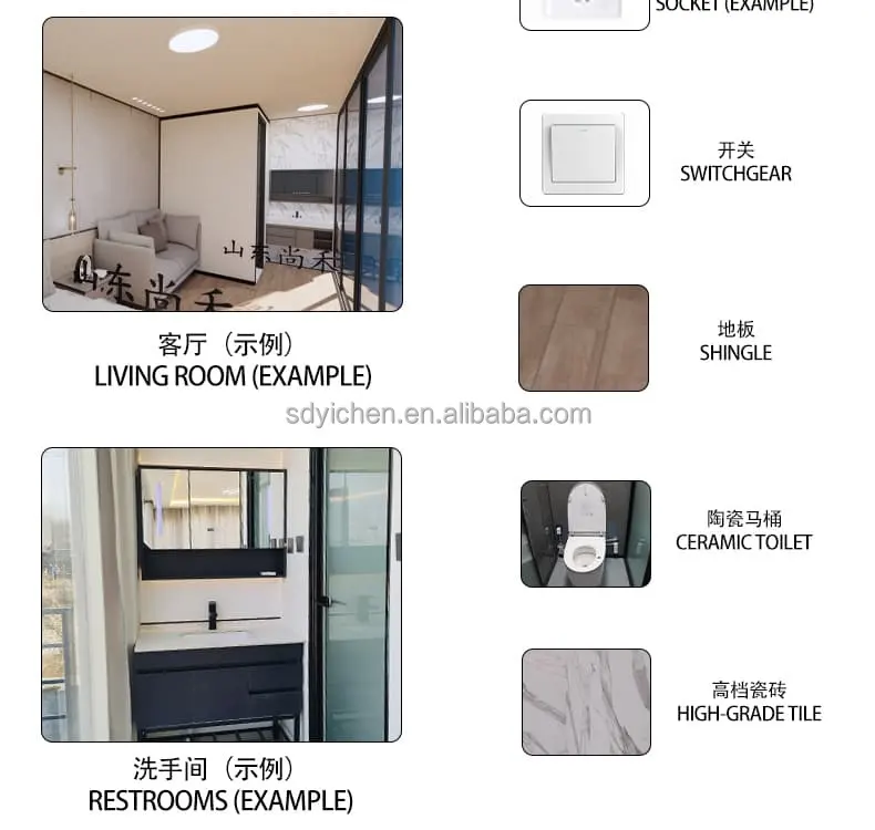 Apple Cabin by Yichen Prefab House 7