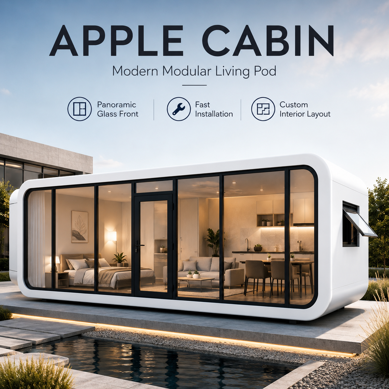 Space Capsule Cabin Luxury Design SC-L03 1