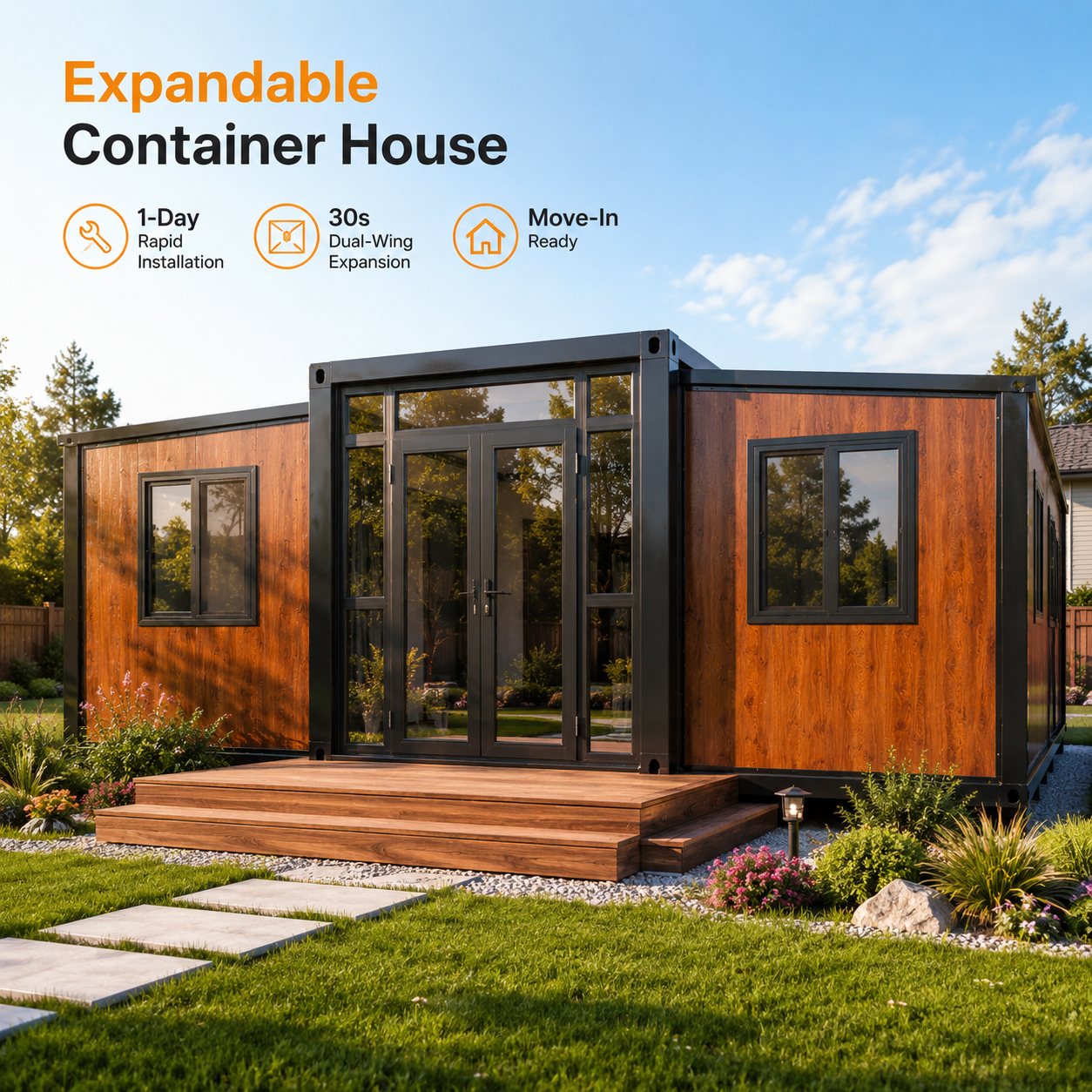 Custom 40ft Container House C40-C13 1