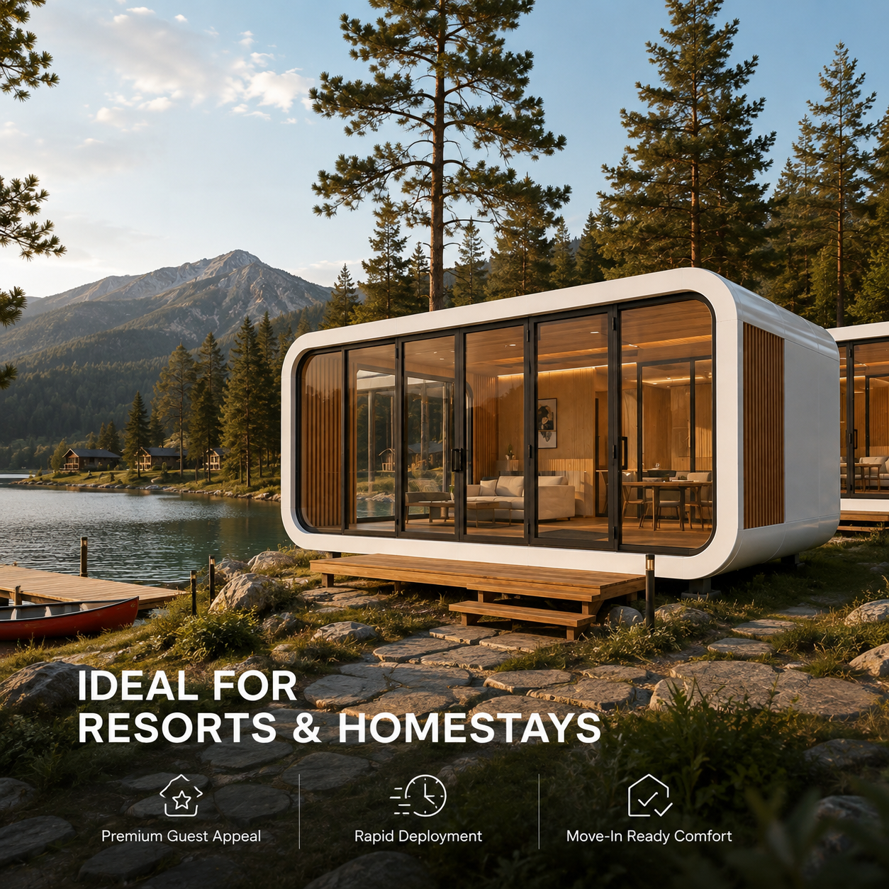 Space Capsule Cabin Luxury Design SC-L13 1