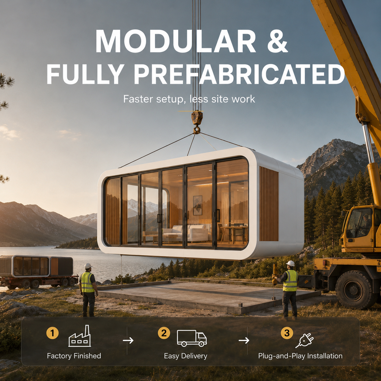 Space Capsule Cabin Luxury Design SC-L17 1