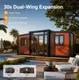 Pir Panel House Rock Wool Panel House Wholesale - Yichen Prefab House 1
