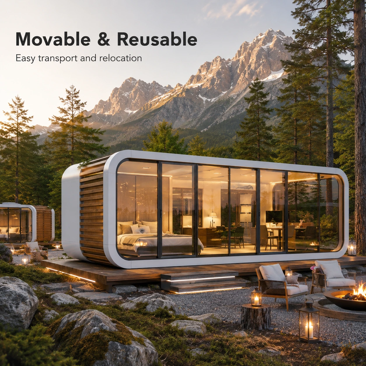 Space Capsule Cabin Luxury Design SC-L23 1