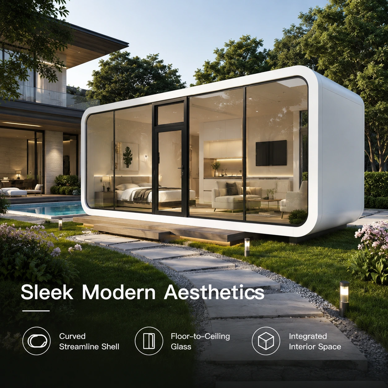 Space Capsule Cabin Luxury Design SC-L25 1