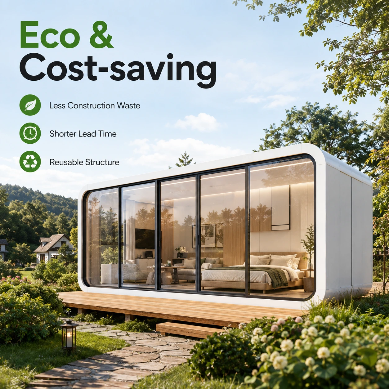 Space Capsule Cabin Luxury Design SC-L26 1