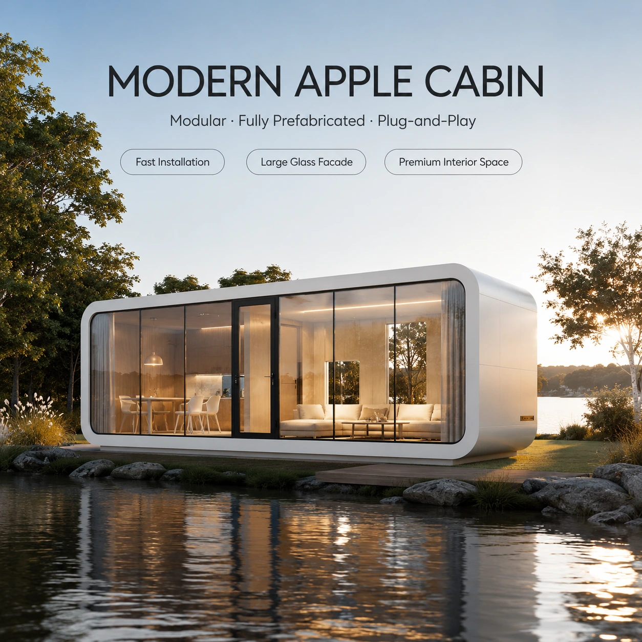 Space Capsule Cabin Luxury Design SC-L27 1