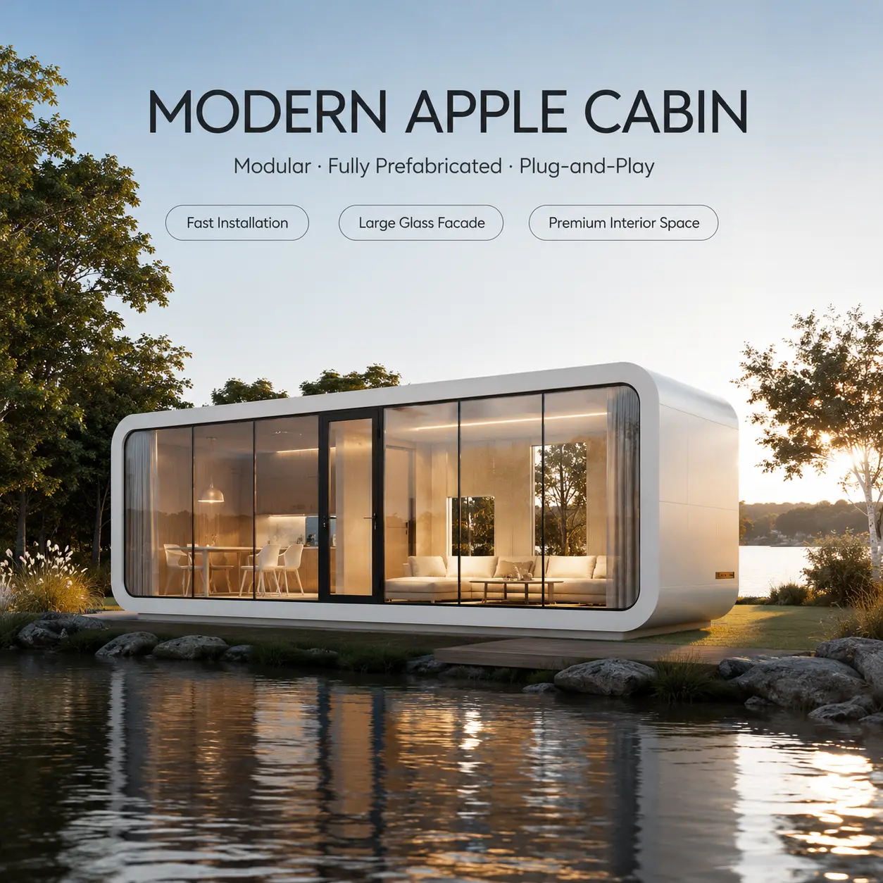 Apple Cabin by Structure Wholesale - Yichen Prefab House 1