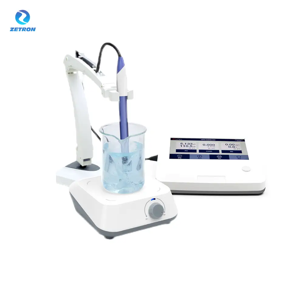 Benchtop pH and mV Meter with Touch Screen for Laboratory Analysis – PH100T 1