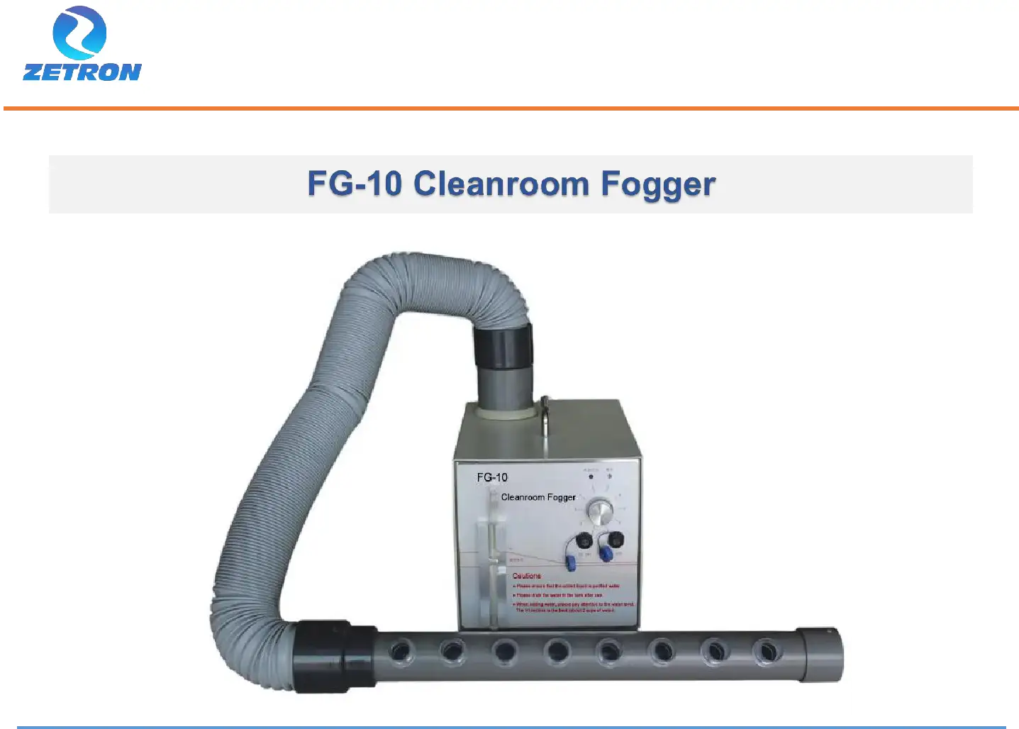 FG-10 — туманообразователь для чистых помещений 1