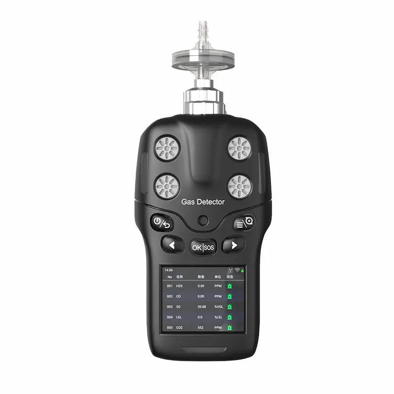 Zetron MS400-S Durable  Portable 4 in 1 Multi Gas Detector NO2/SO2/CO2/VOC Gas L 1