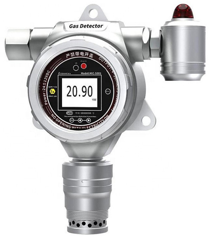 Detector de gases tóxicos e nocivos online Zetron MIC500S 2