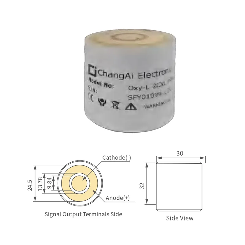 Oxygen sensor Oxy-L-2CXL Replaces Teledyne Oxygen sensor 1
