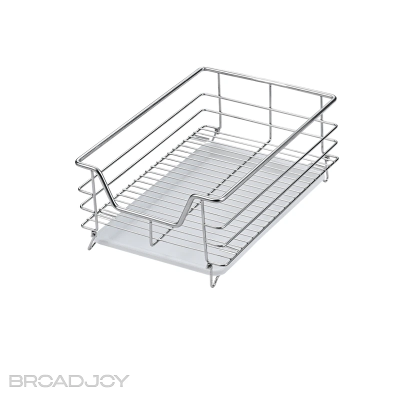 Panier de rangement pour armoire de cuisine, plateforme de fournaise à quatre côtés, facile à installer et très populaire 1