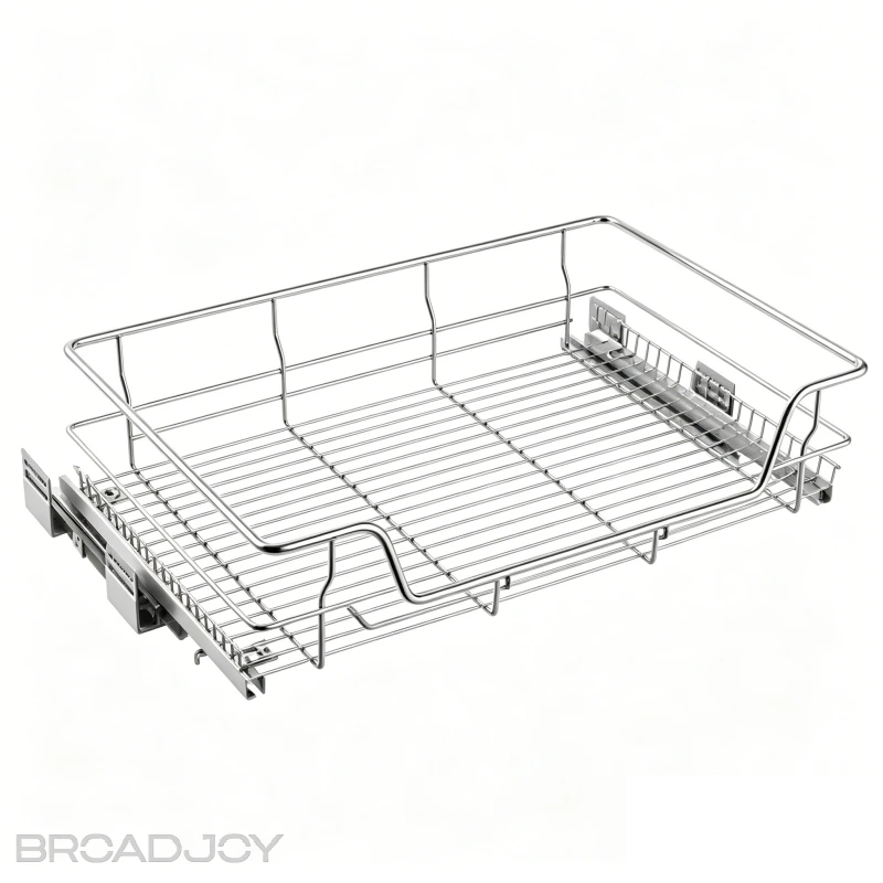 Accessoires de quincaillerie pour armoires de cuisine, panier de plateforme pour fournaise à quatre côtés 1