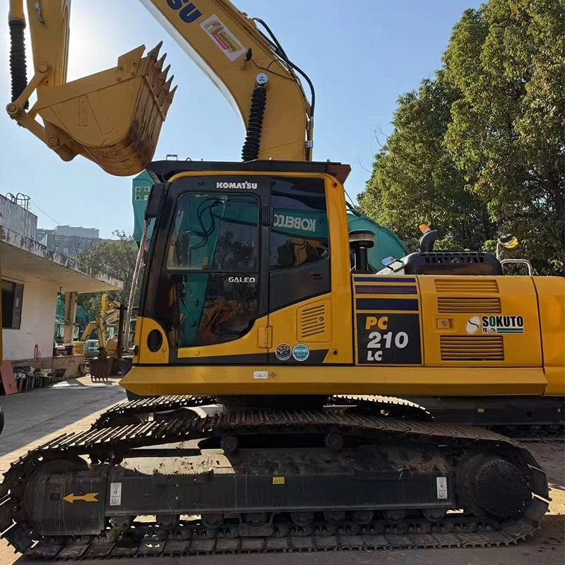 Komatsu PC210 Excavator 21 Tons Second-Hand Intelligent Precise Control 1