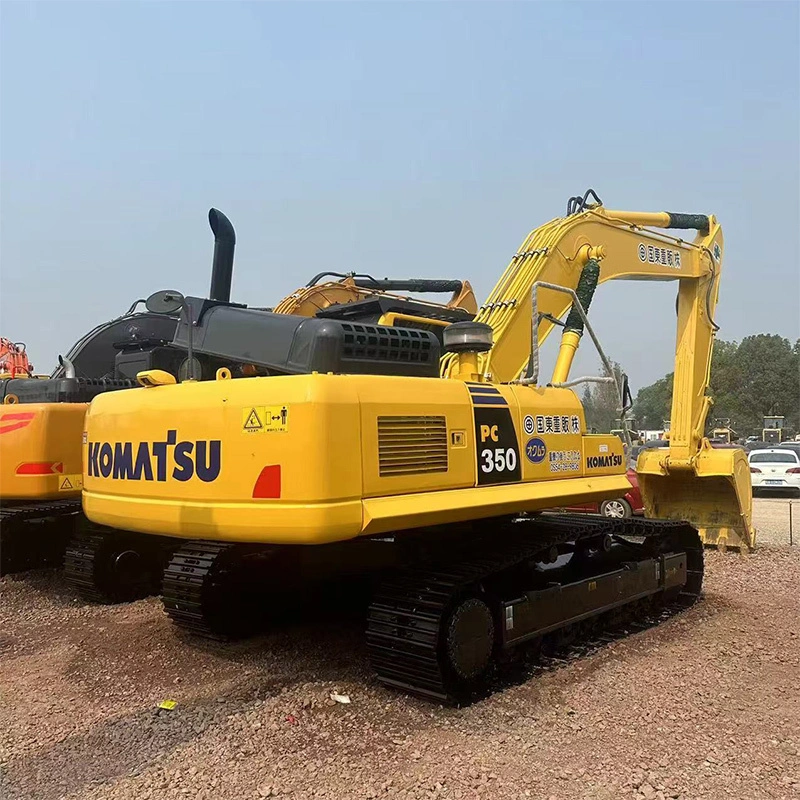 Used Komatsu Large Excavator PC350 35 Tons With Remote Monitoring 1