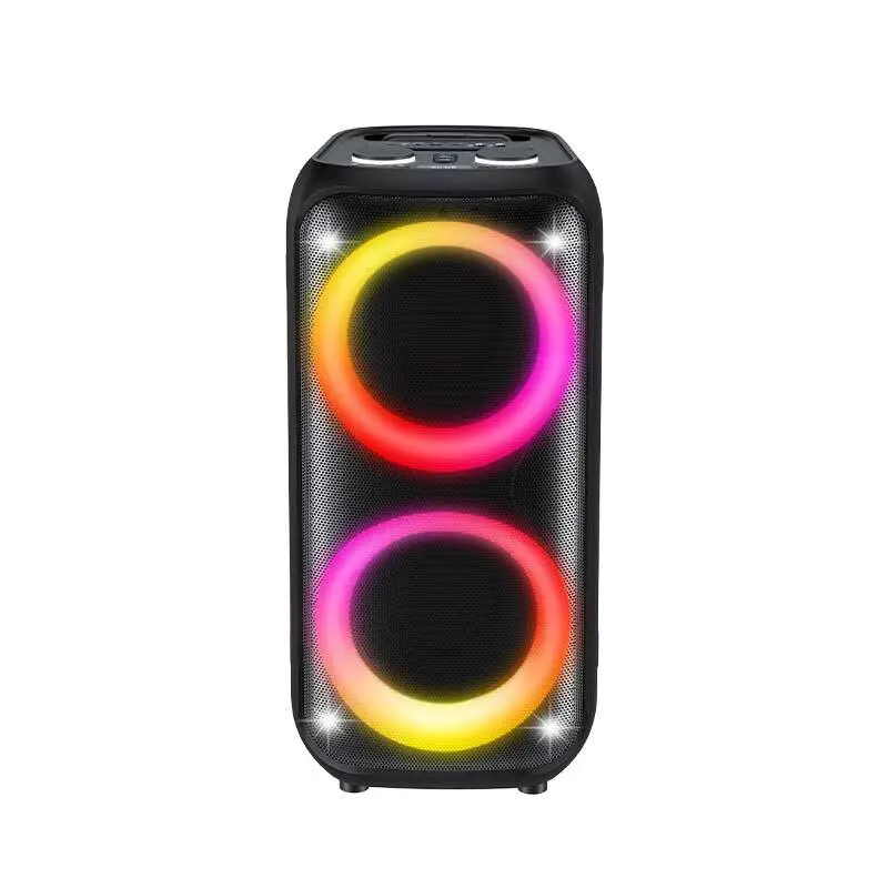 80W Trolley Party Speaker with Dual 8″ Woofers and Treble | Deluxe AV AP-2810Z 1