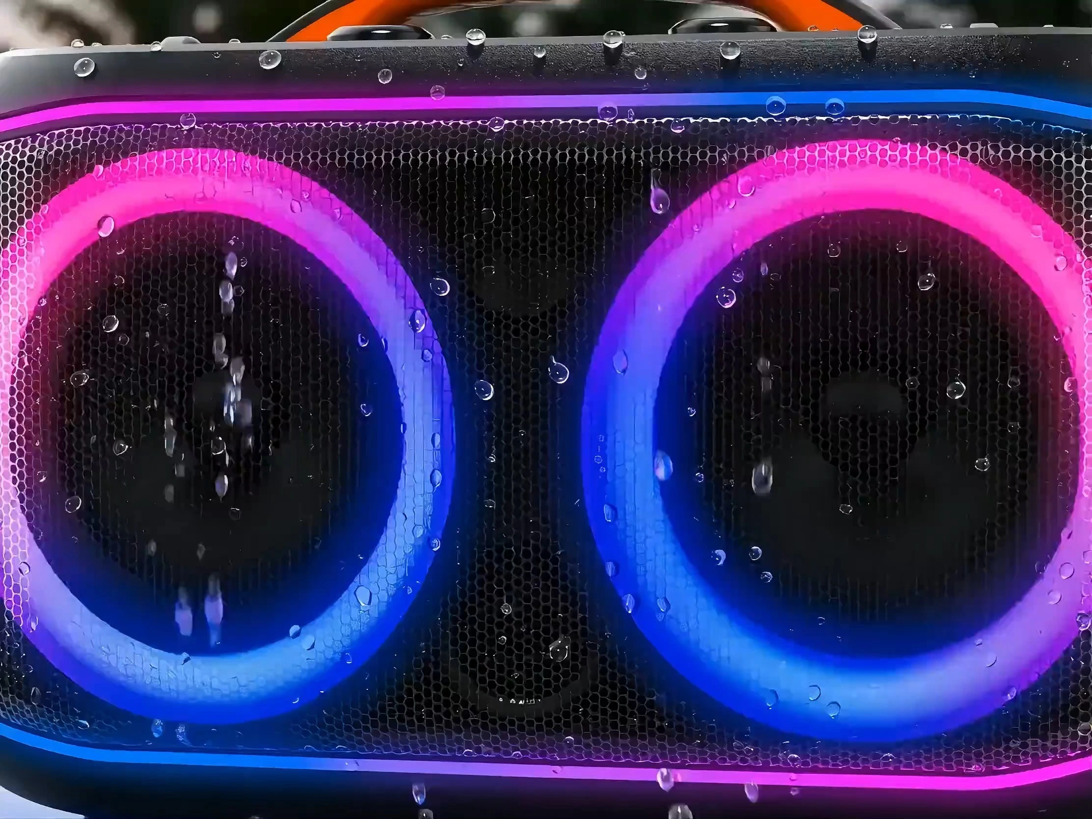 60W Portable Shoulder Strap Party Speaker with Dual 6.5″ Woofers | Deluxe AV AP-2636 1