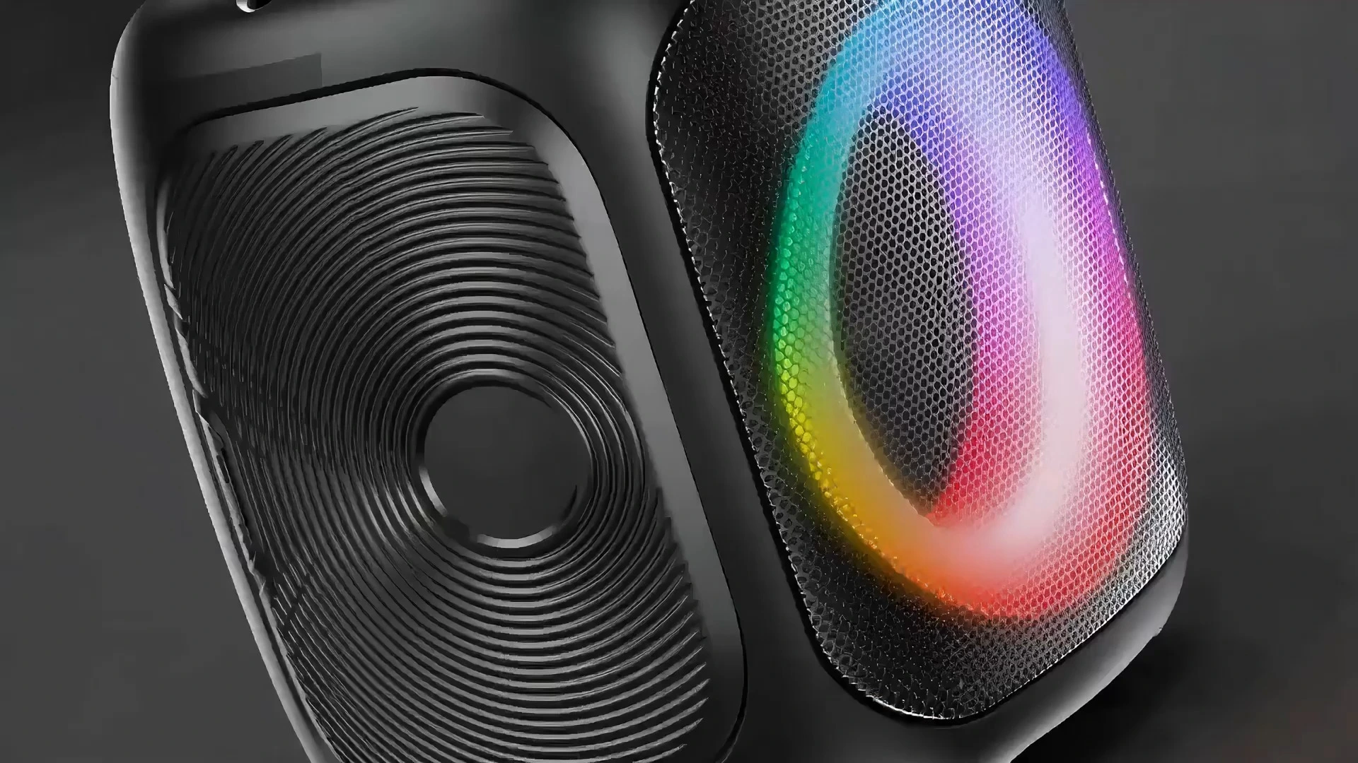 60W Portable Speaker with 6.5″ Woofer and Rolling Light | Deluxe AV AP-2601 1