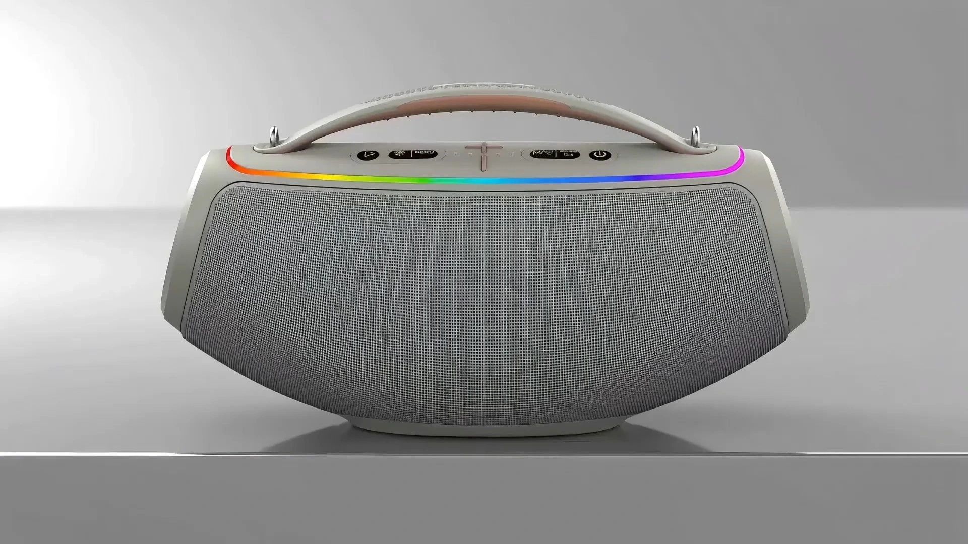 Altavoz Bluetooth para exteriores de 160 W con woofer de 6,5″ y luz LED lineal | Deluxe AV AP-2615 1