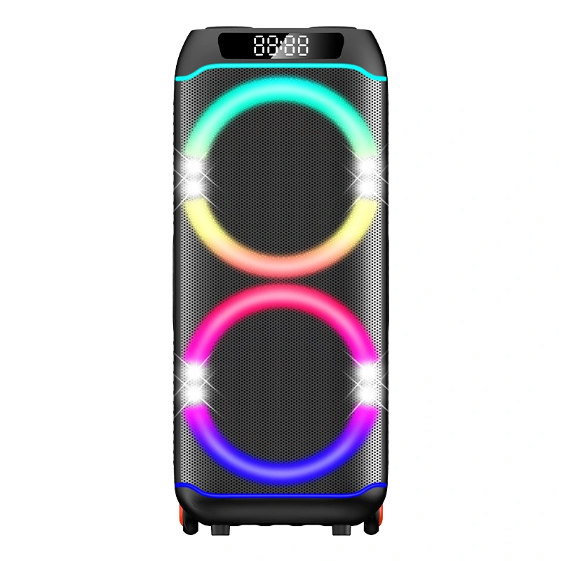 80W Portable Bluetooth Speaker with Dual 10 Woofers and Horn | Deluxe AV AP-G605 1