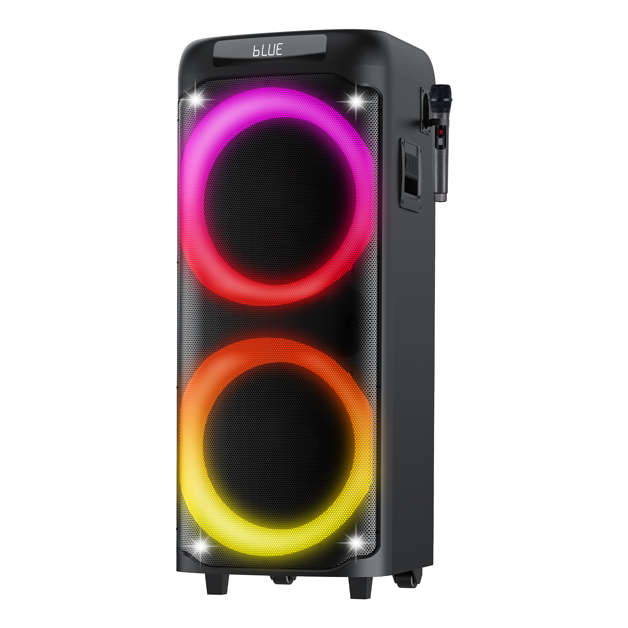 160W トロリー型Bluetoothスピーカー（15インチウーファー2基