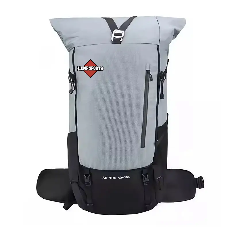 40L+10L Expandable Cordura & Lightweight Nylon Waterproof Hiking Backpack With Ergonomic Carry 1