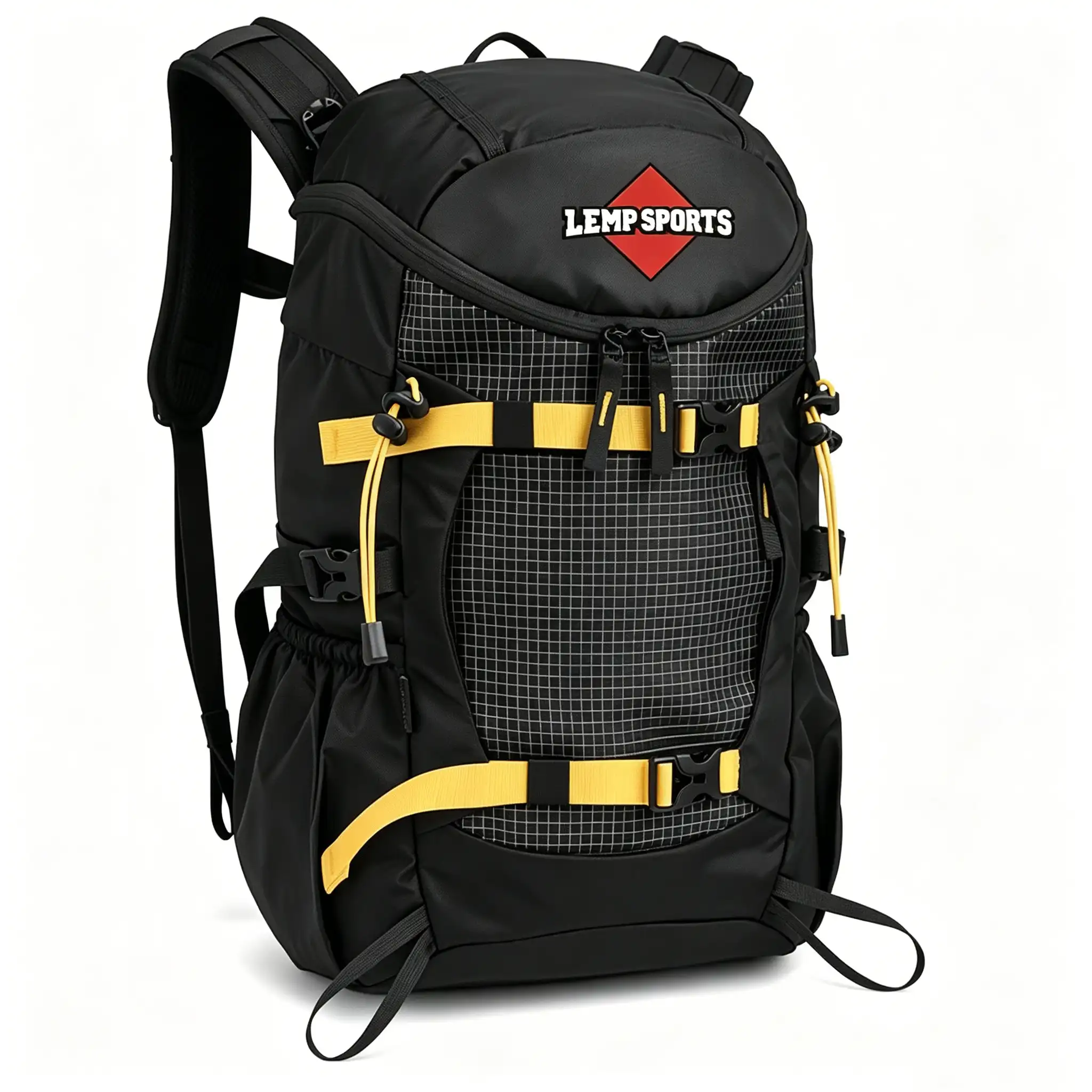 Lemp 30L Camping Crossbody Backpack With Breathable Eva Back HLP007