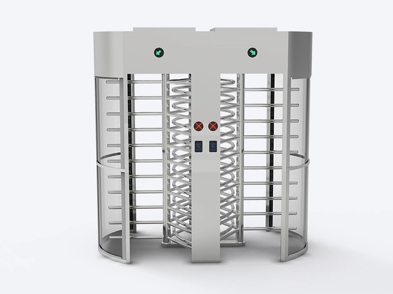 BLS-FH57D Double entrance full height gate turnstile access control security 1