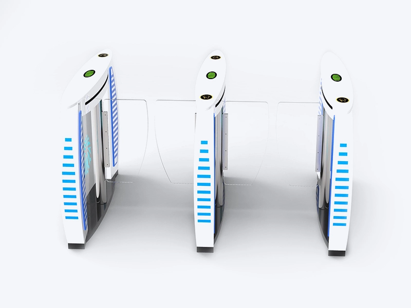 BLS-HS335 People Recognition Speed Gate Turnstile with RFID Card Reader 1