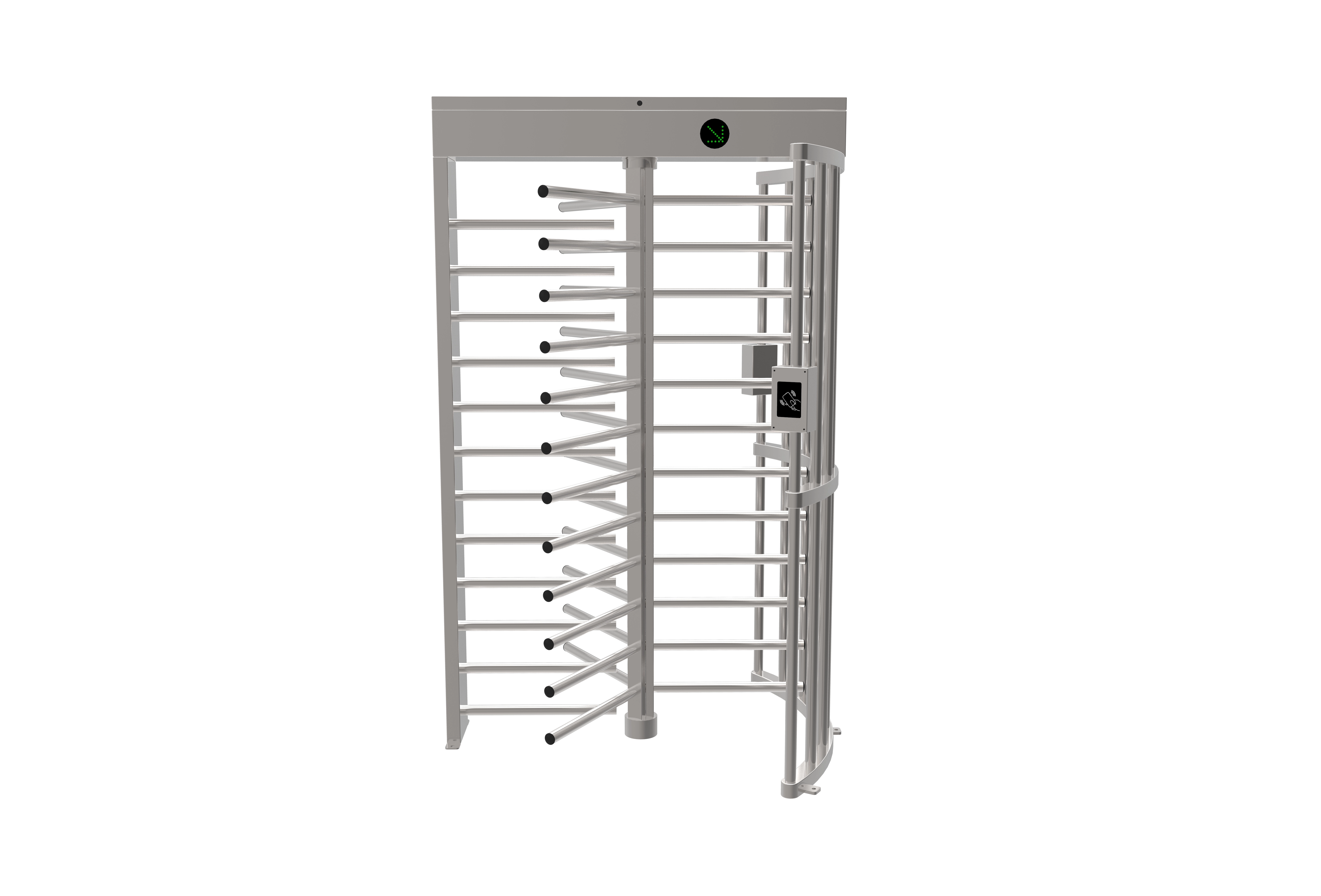 Защитные ворота для жилых домов с высоким турникетом и функцией распознавания лиц, предотвращающей несанкционированный проход сзади (BLS-FH58). 1