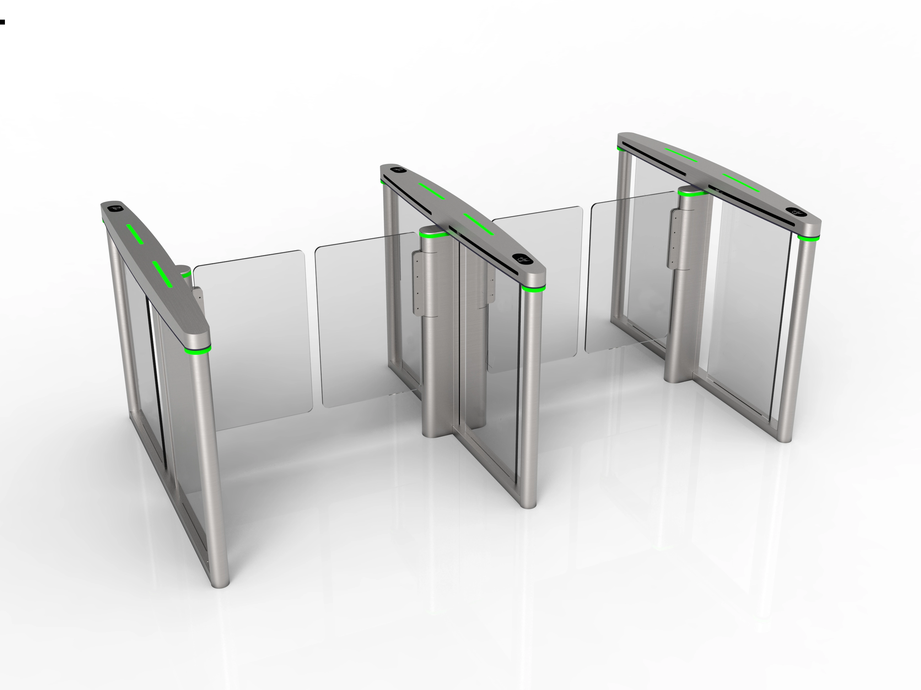 Оптический турникет с системой распознавания людей BLS-HS307 1