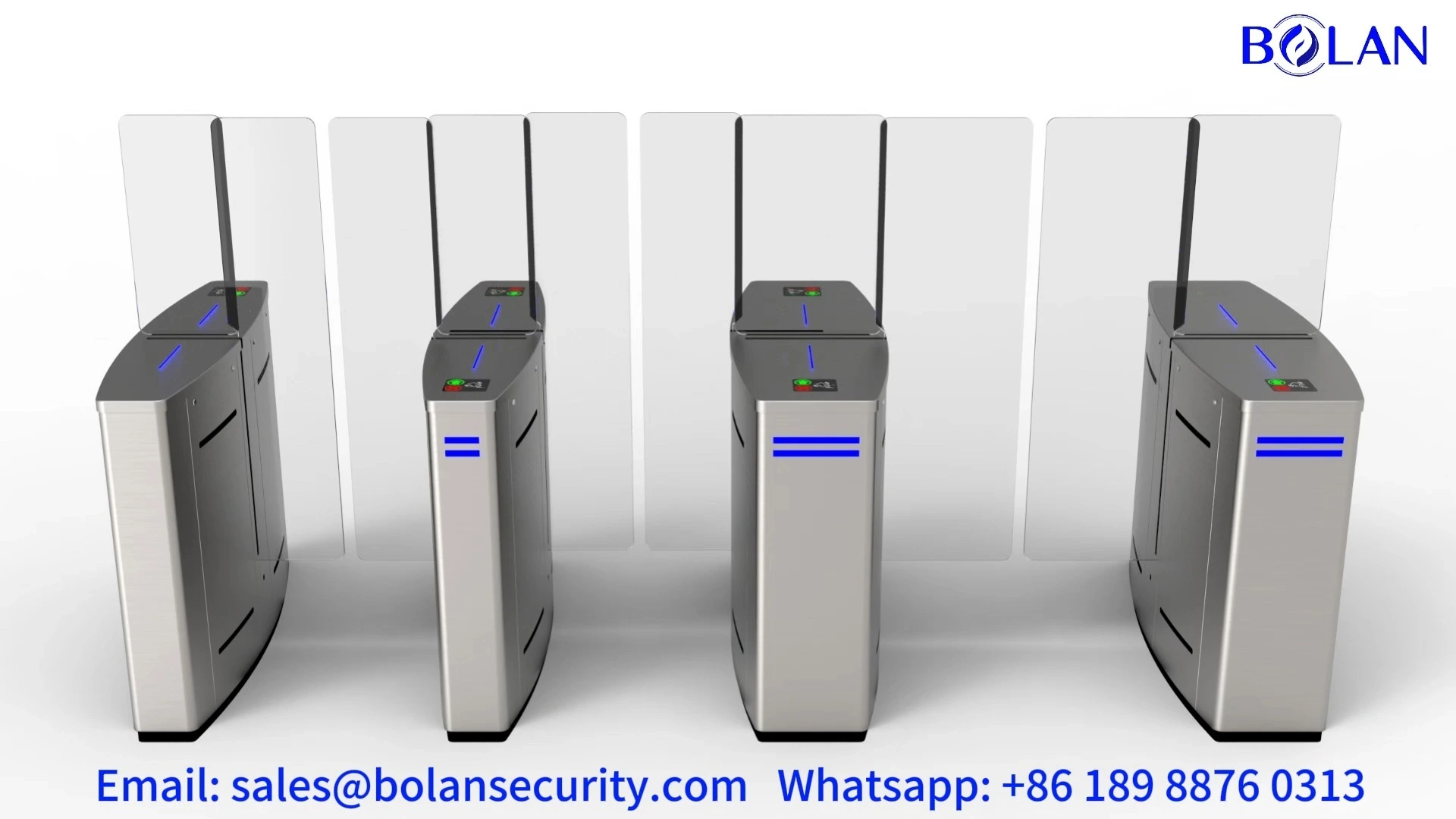 Полноценный высокий раздвижной турникет, пешеходный вход с системой безопасности BLS-SG71 1