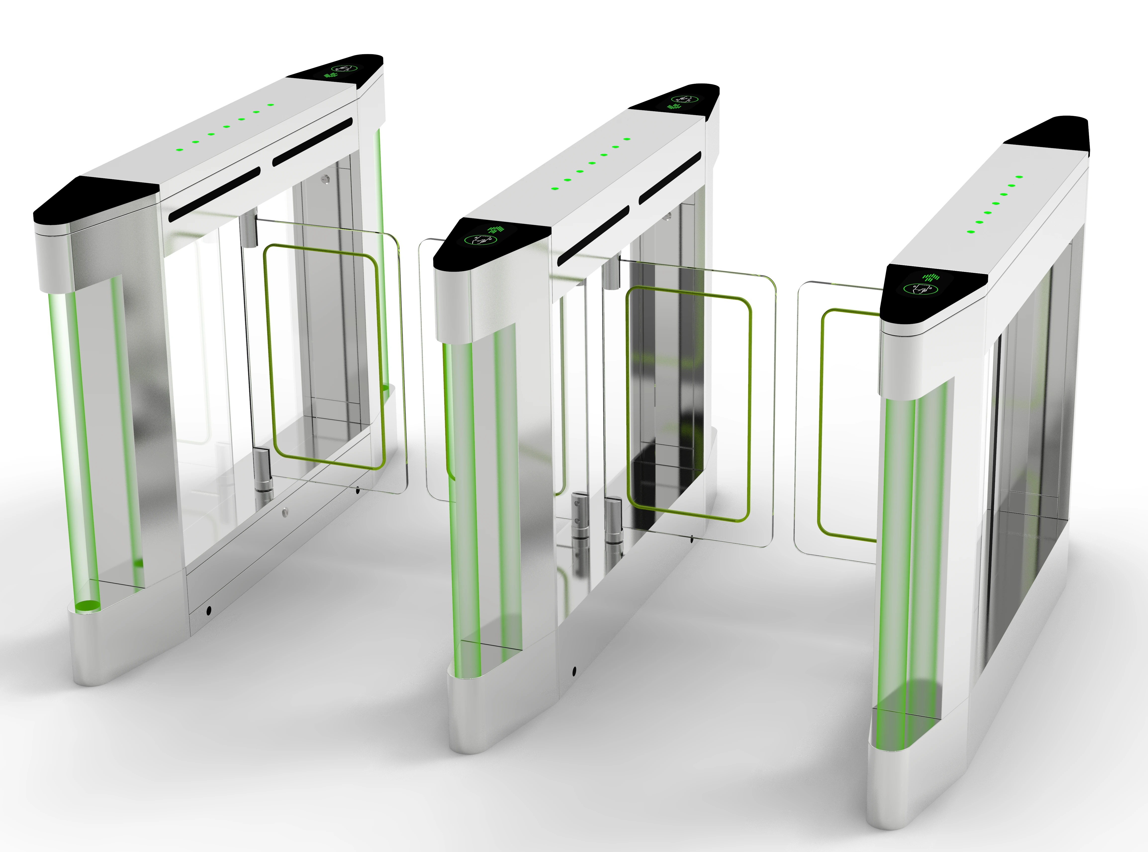 Draaipoort met gezichtsherkenning en toegangsbeveiliging BLS-S501 1