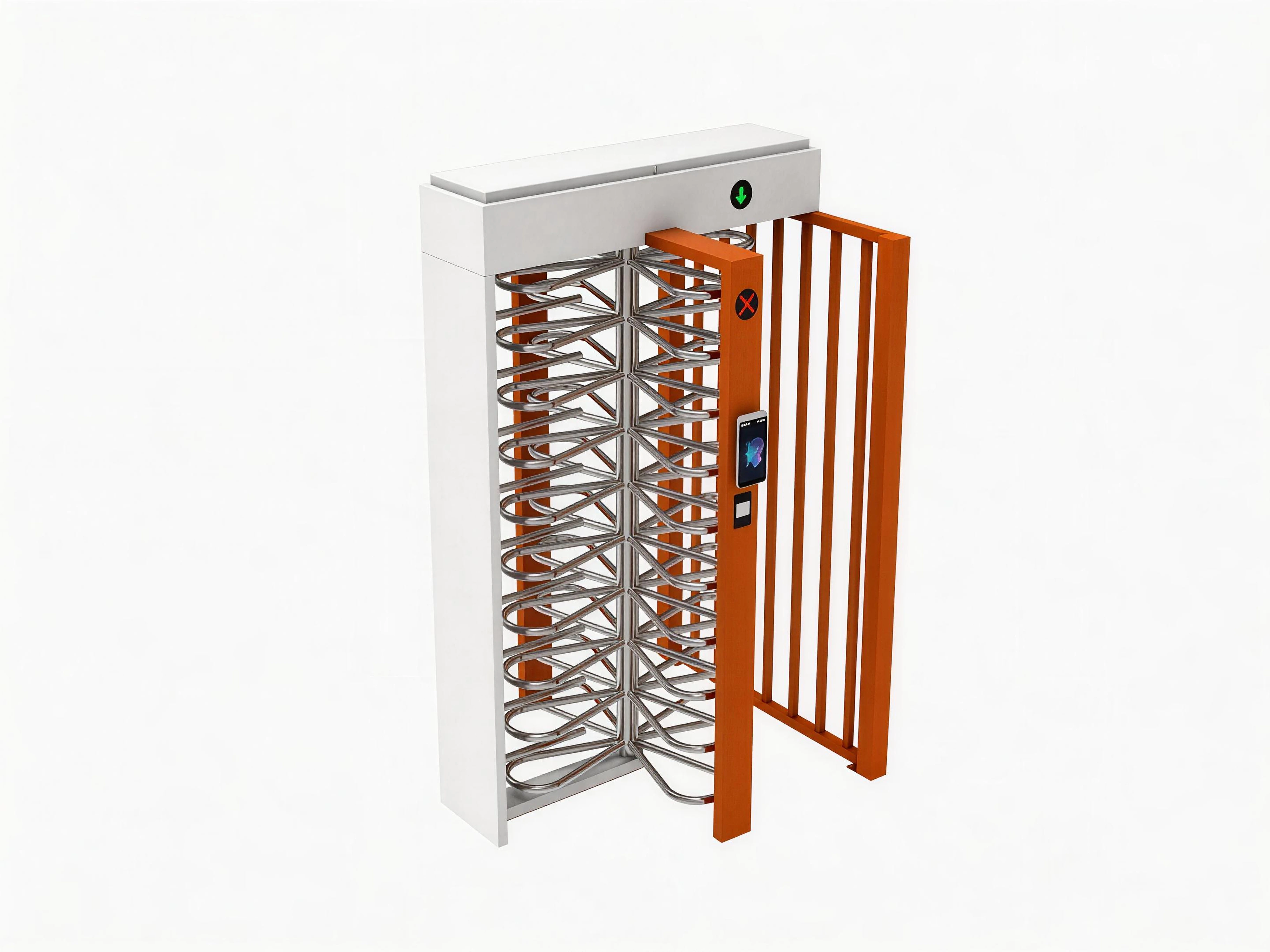 Torniquete de altura completa | Puerta de control de acceso peatonal de alta seguridad BLS-FH60 1