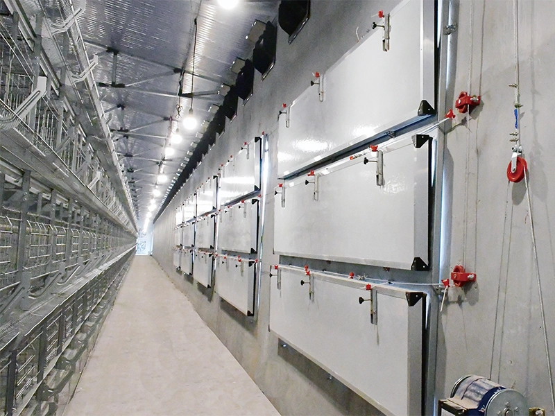 Deflector de aire / puerta aislante de alta eficiencia para conservación del calor 1