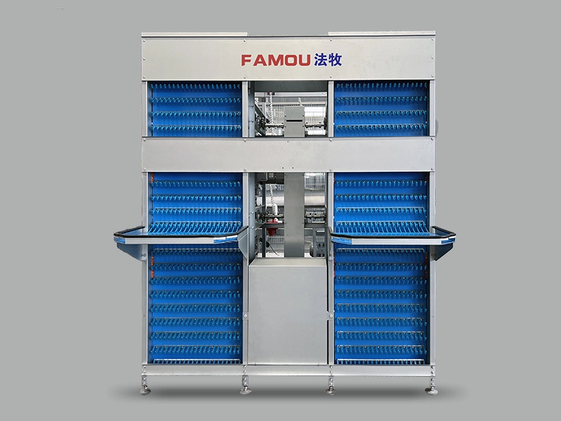 Sistema de recolección de huevos interno con baja tasa de daños y alta automatización 1