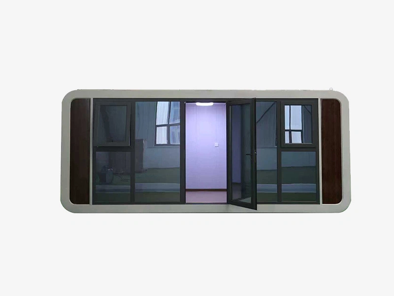 20FT White Apple Cabin Eco-Friendly Suitable For Home Office Or Hotel Use 1