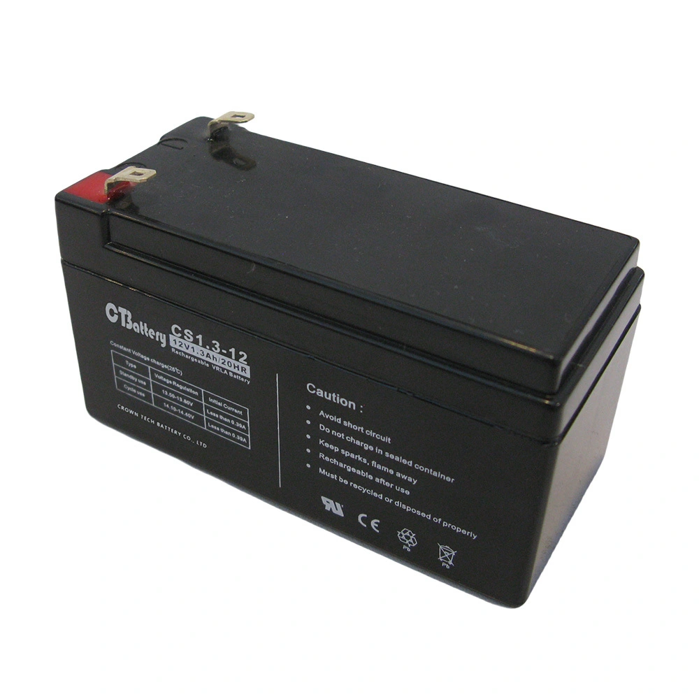 CS1.3-12 Ventilgeregelte Blei-Säure-Batterie 12V 1,3Ah für USV-Anlagen und Solarleuchten 1